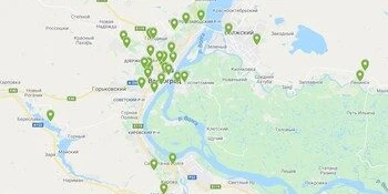 Карта установленных ворот, рольставней и дверей