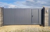 Откатные ворота DoorHan Серые
